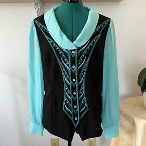 Bob Mack blouse size small